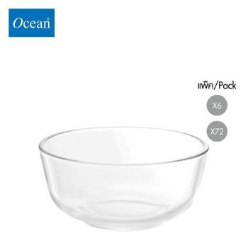 ชามแก้ว Glass bowl ASSURANCE BOWL 4 1/2" จากโอเชียนกลาส Ocean glass ชามแก้วดีไซน์สวย